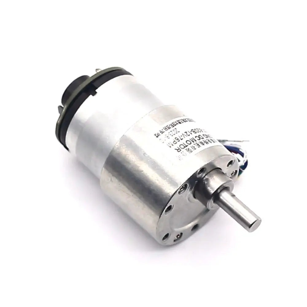 12V 22RPM Brushed DC Gear Motor 37D W/ Encoder
