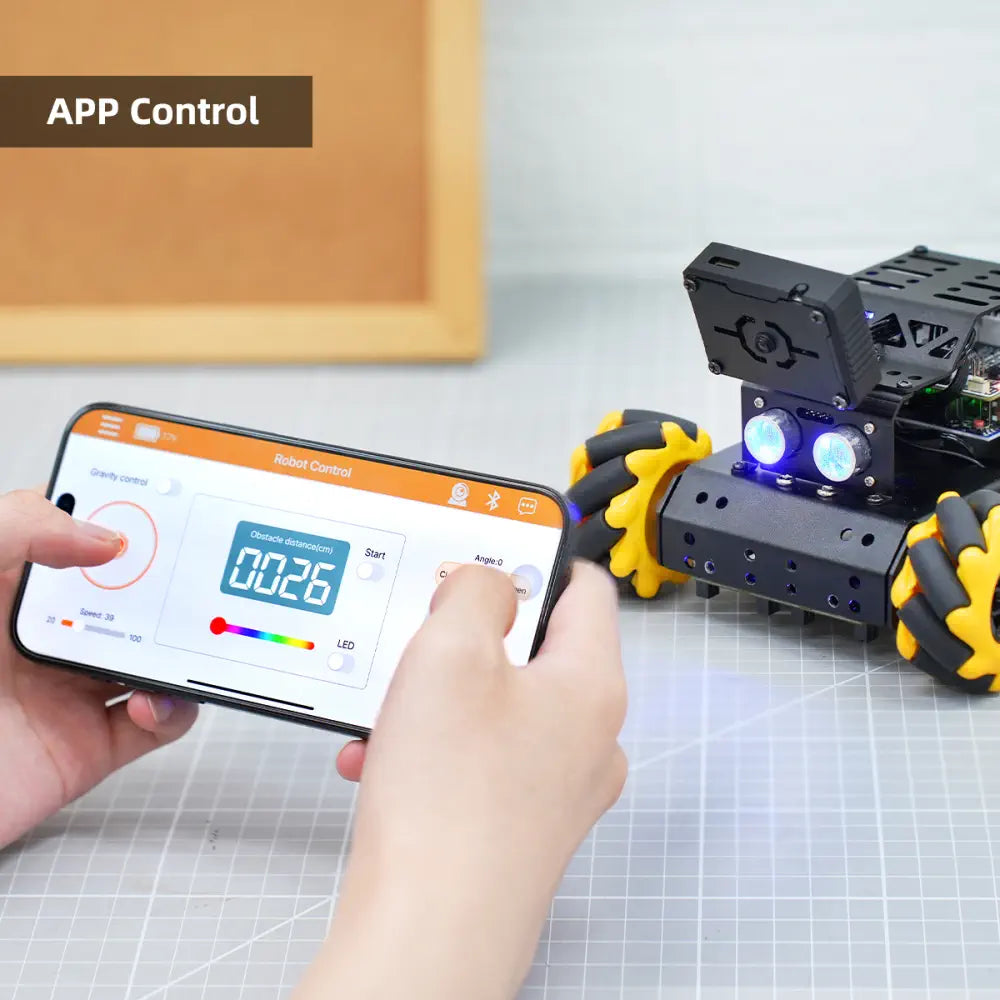Hiwonder miniAuto AI Vision Robot Base on Arduino UNO R3 Controller ...