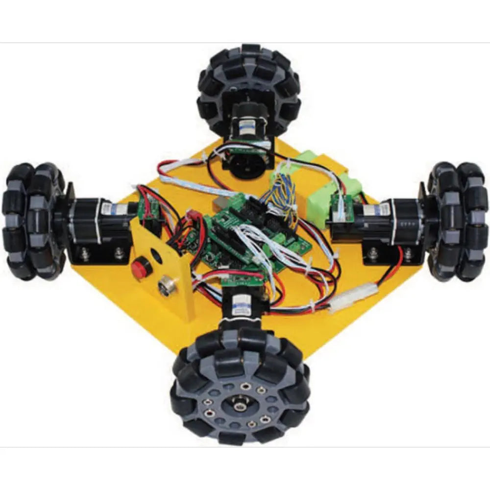 4WD Omni-Directional Arduino Compatible Mobile Robot Kit RobotShop