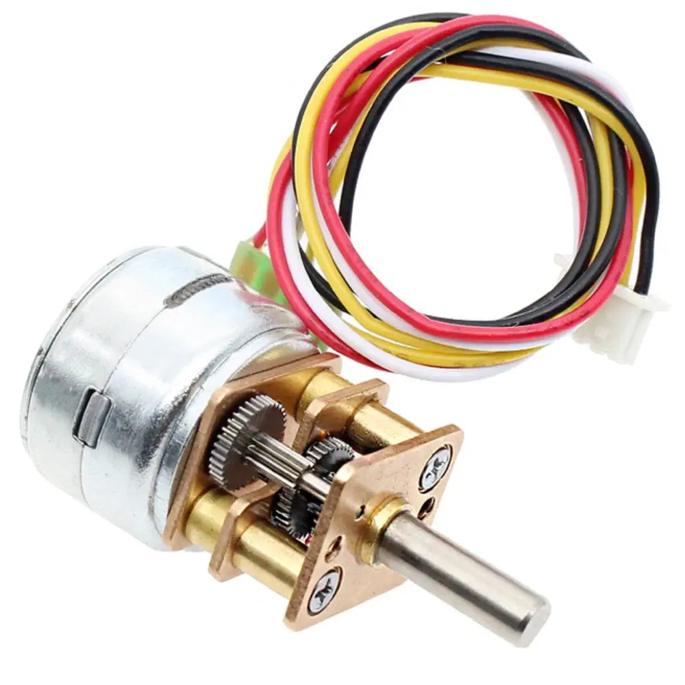 DC 5.0V 15BY Stepper Geared Motor w/ Motor Driver Kits, Gear Ratio 1/30