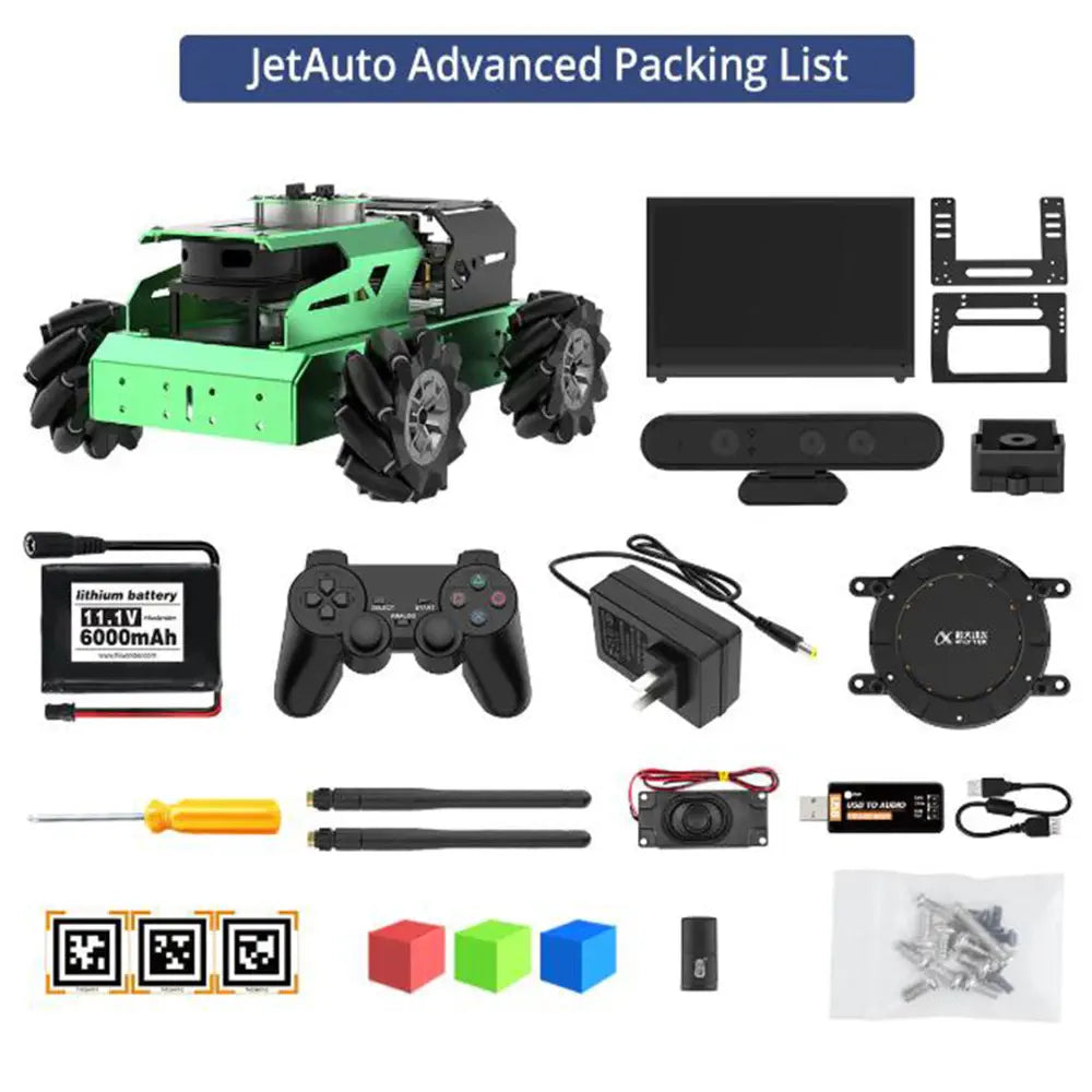 Hiwonder JetAuto ROS Robot Car Powered by Jetson Nano with Lidar