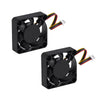52Pi Dual 4010 Cooling Fans for Raspberry Pi 5 (Black)