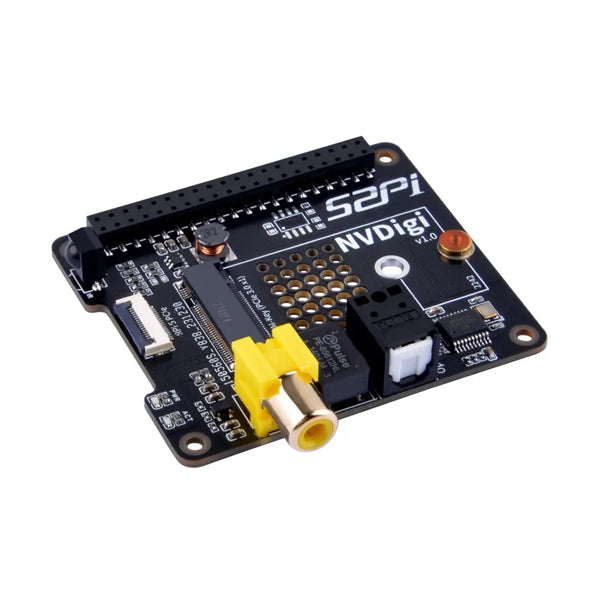52Pi NVdigi Expansion Adapter Board w/ HiFiBerry Digi+ for