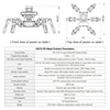 18DOF Muto RS AI Large Model Hexapod Robot ROS2 for Raspberry Pi 5--4ROS Lidar Kit without Raspberry Pi board