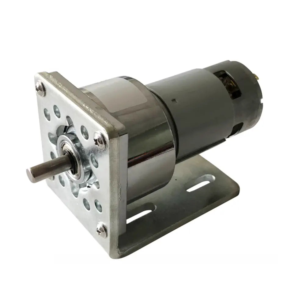 High torque 775 size DC gear motor with bracket kits 12V - 5RPM
