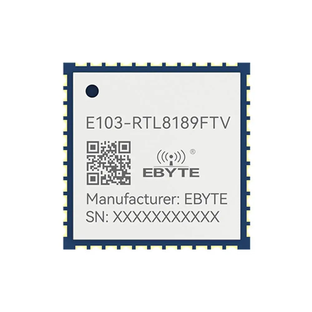 E103-RTL8189FTV SDIO 2.0 interface RTL8189FTV chip wireless transparent transmission WiFi module
