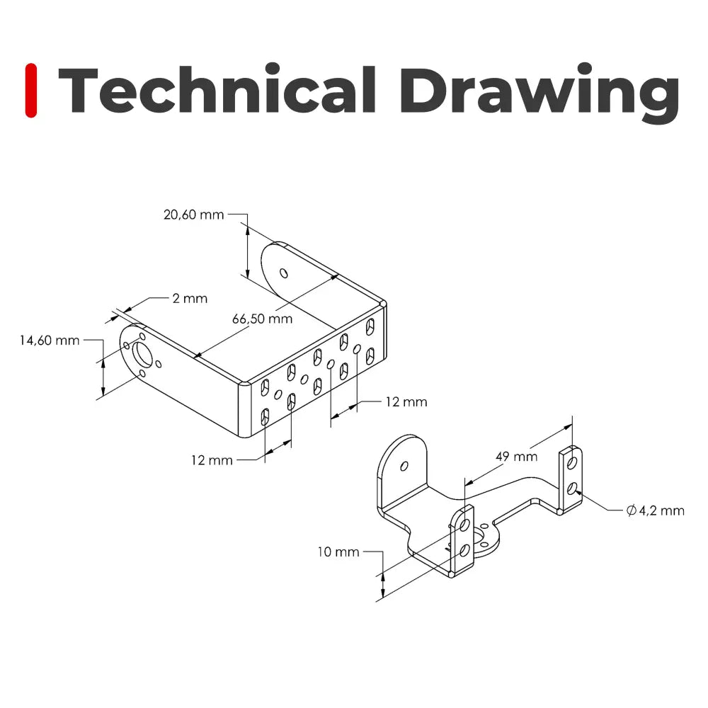 Pan and Tilt Kit from SMD Building Set Products