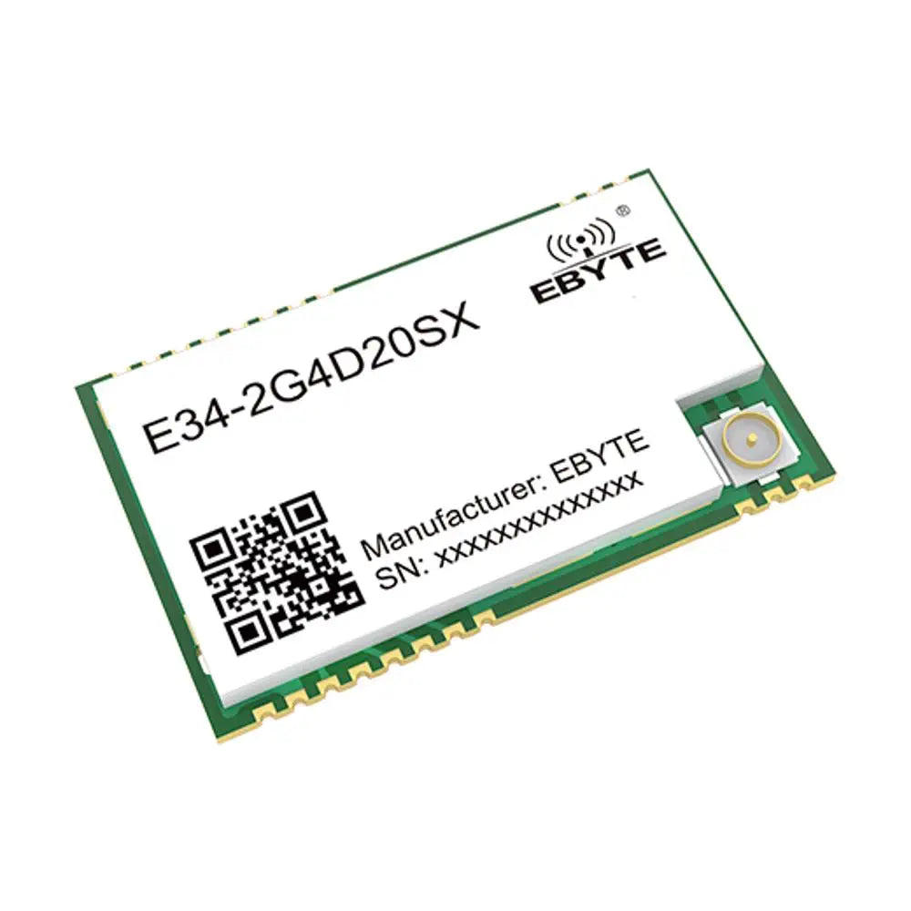 E34-2G4D20SX Full-duplex wireless data transmission module Automatic frequency hopping anti-interference low latency high-speed serial