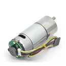 37D 24V 22RPM Electronic Brushed Gear Motor W/Encoder