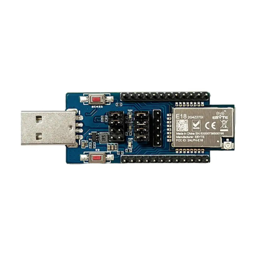 E18-TBH-27 CH340G USB test board for E18-2G4Z27SI 2.4GHz SMD wireless modules zigbee cc2530