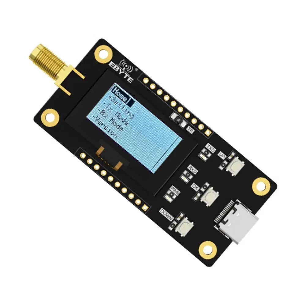 E22-900MBL-SC LoRa module development board Offline Test Evaluation Kit Quick and easy to use Adapter power supply OLED display