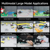 18DOF Muto RS AI Large Model Hexapod Robot ROS2 for Raspberry Pi 5--4ROS Lidar Kit without Raspberry Pi board