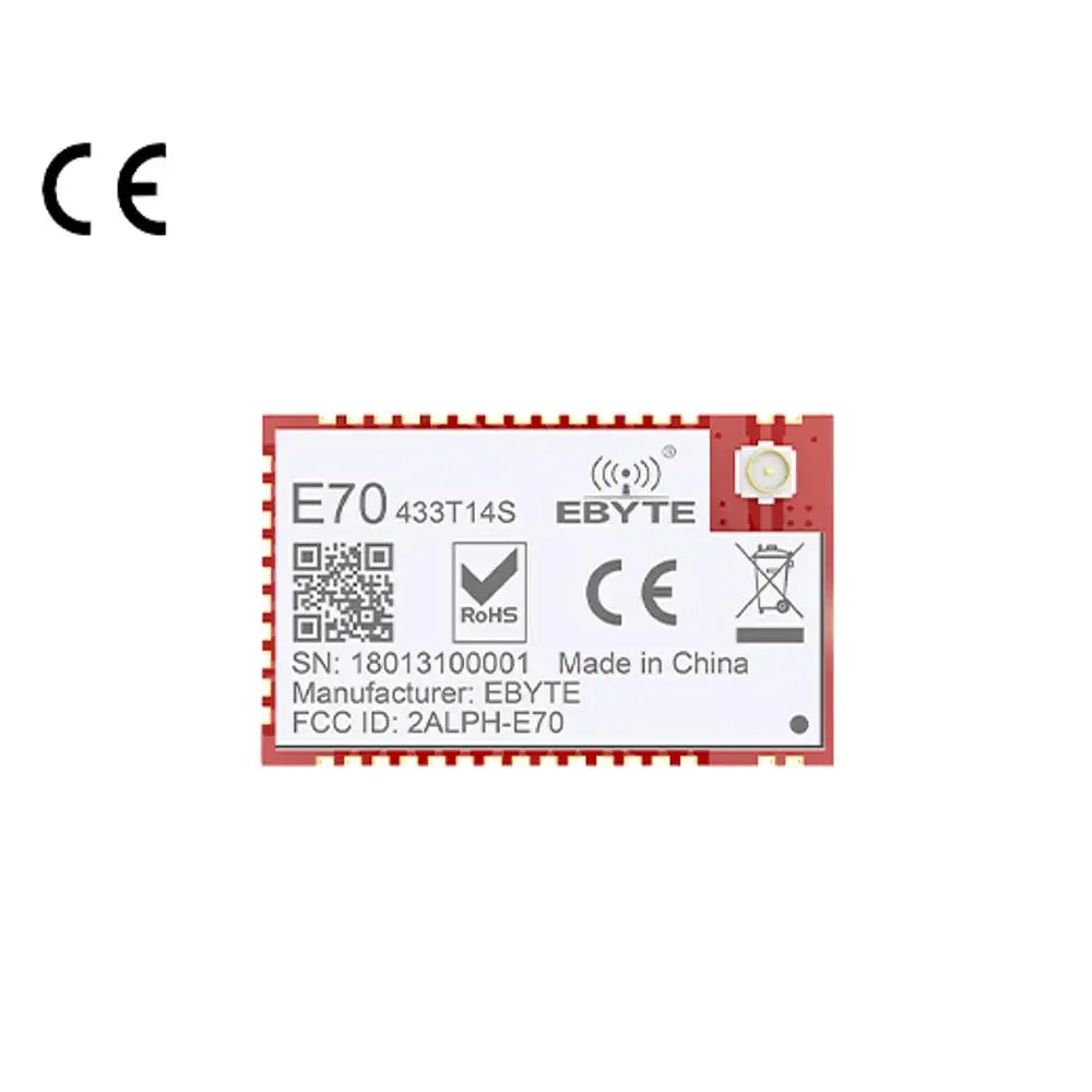 E70-433T14S TI CC1310 Small Size 1500m 433MHz RF Module UART IOT Wireless Transceiver Module