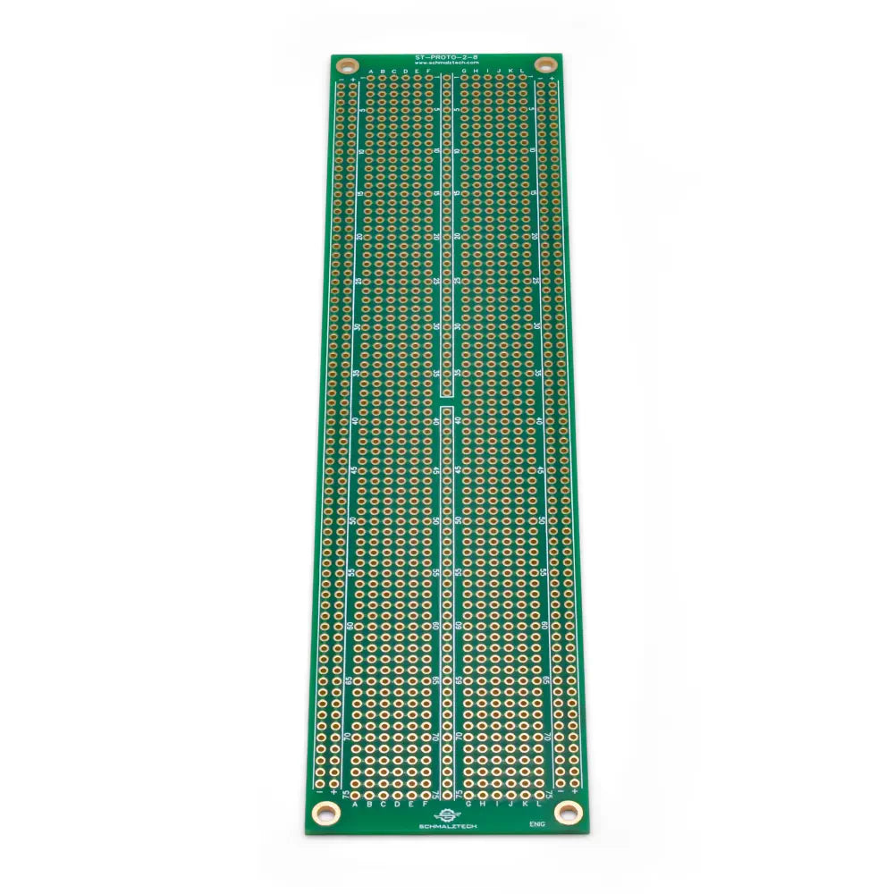Prototyping PCB, Protoboard - 2" x 8"
