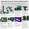 Yahboom Rosmaster X3 Plus 6-DOF Robotic Arm with AI Vision and Voice Control RaspberryPi Version(With RaspberryPi 5 8G Board)