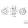 Coaxial Input Output Harmonic Gear Speed Reduction Gearbox