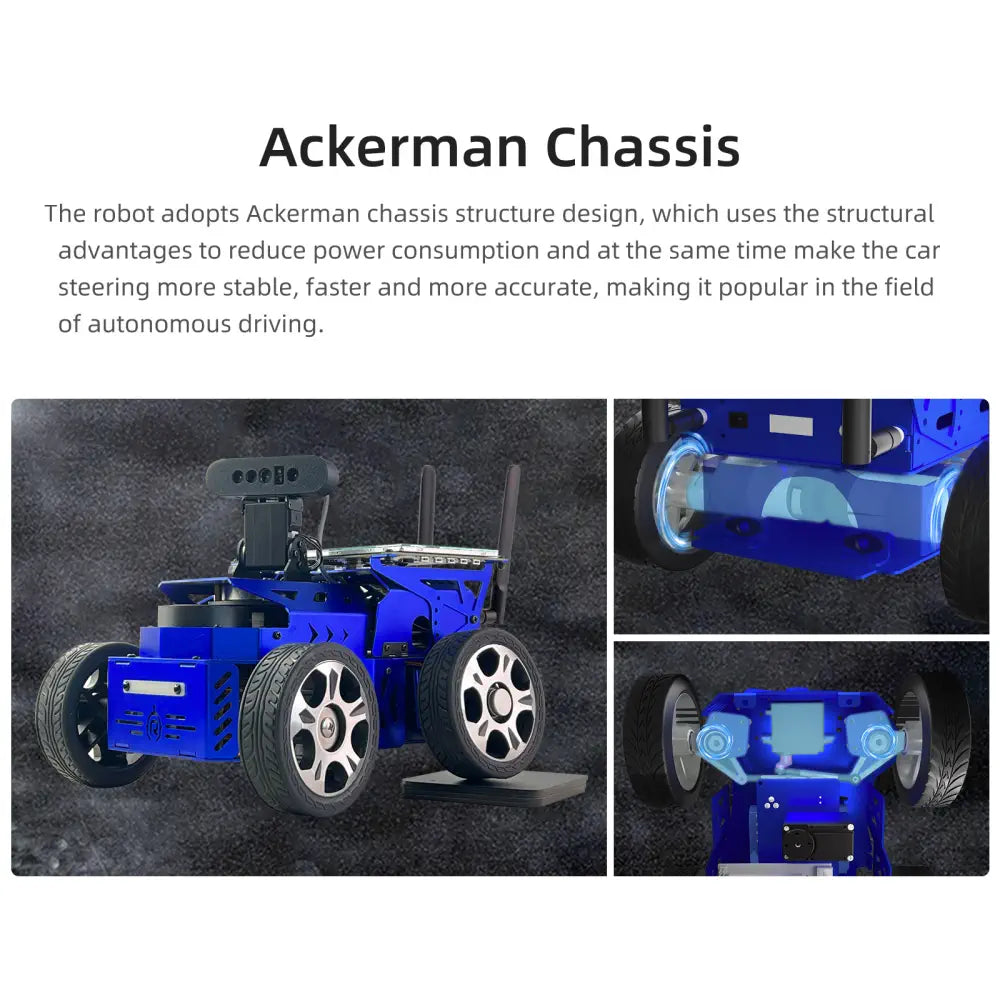 Jetson Nano XR-ROS2 Hunter programmable smart robot car