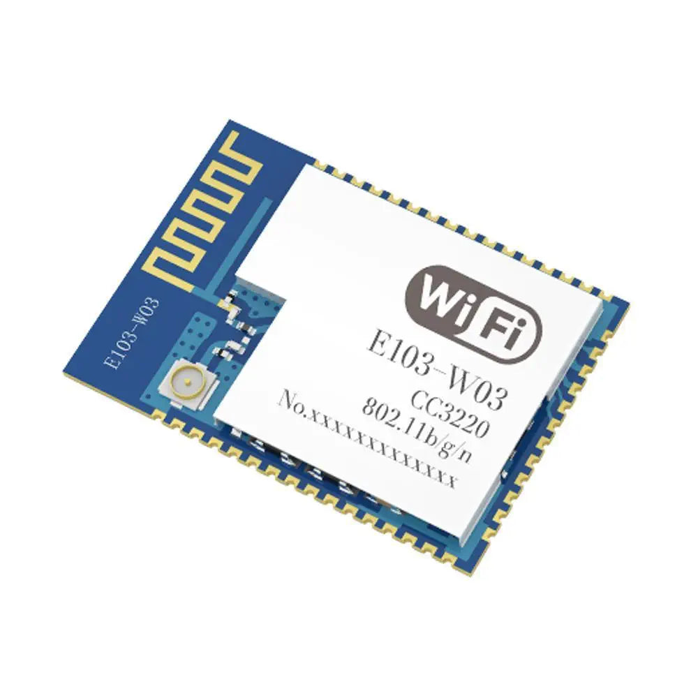 E103-W03 2.4G ultra-low power serial port to Wi-Fi module CC3220R chip patch CC3200IPV6 network protocol