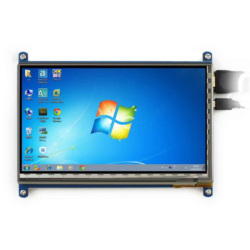 7" Capacitive LCD Touch Screen w/ HDMI Interface & Case