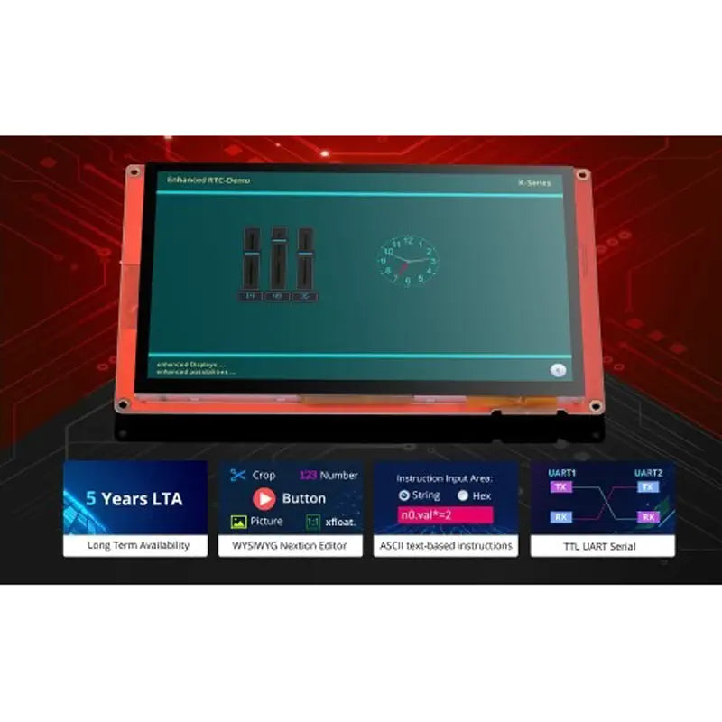 Nextion 7-Inch NX8048P070 Intelligent Series HMI Capacitive Touch