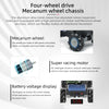 XiaoR GEEK Rapberry Pi ROS mecanum wheel smart programmable lidar robot car