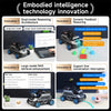 ROSMASTER A1 AI Large Model ROS2 Robot with Ackerman steering chassis-Superior without RPi 5 8G
