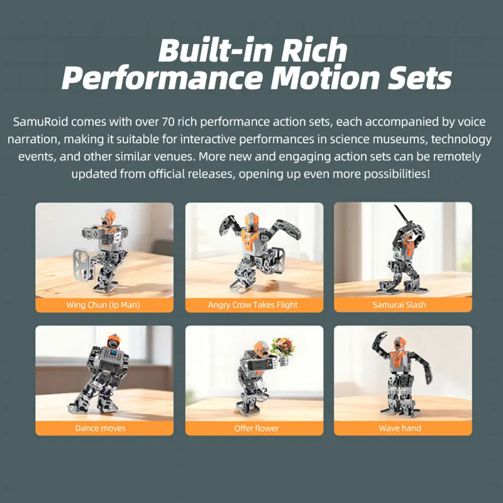 XiaoR SamuRoid, Multimodal embodied intelligence, Raspberry Pi AI humanoid robot, artificial intelligence vision large language model