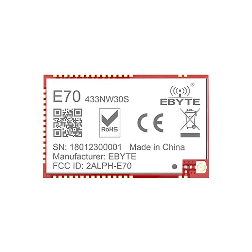 E70-433NW30S 433MHz 1W Star Network SMD Wireless Module