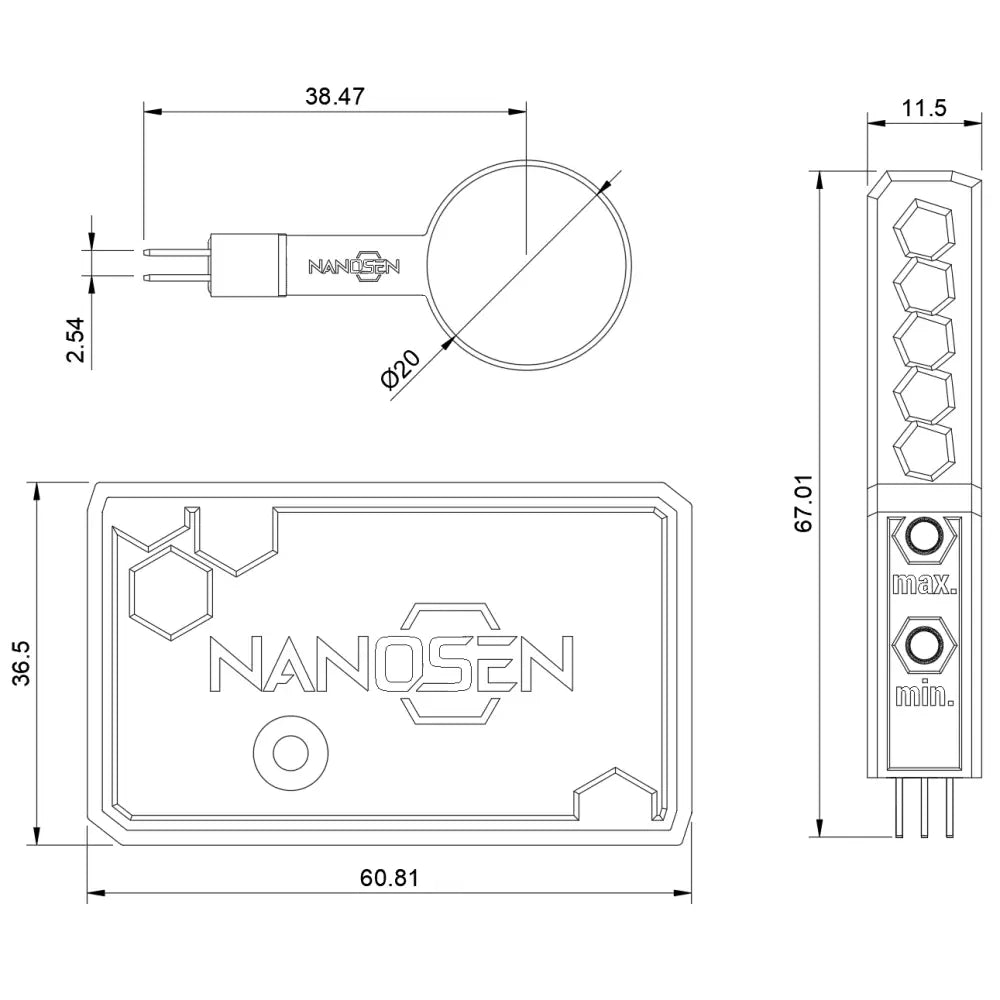 PNC Force Sensor Kit (CE-certified), 0.01N-150N