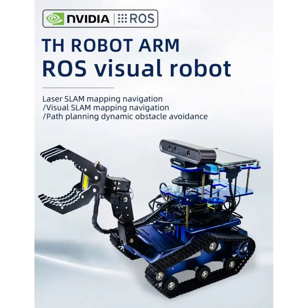 XiaoR GEEK ROS Depth camera programmable visual smart robot with Jetson NANO