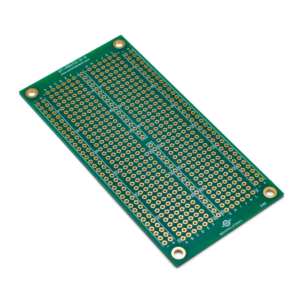 Prototyping PCB, Protoboard - 2" x 4"