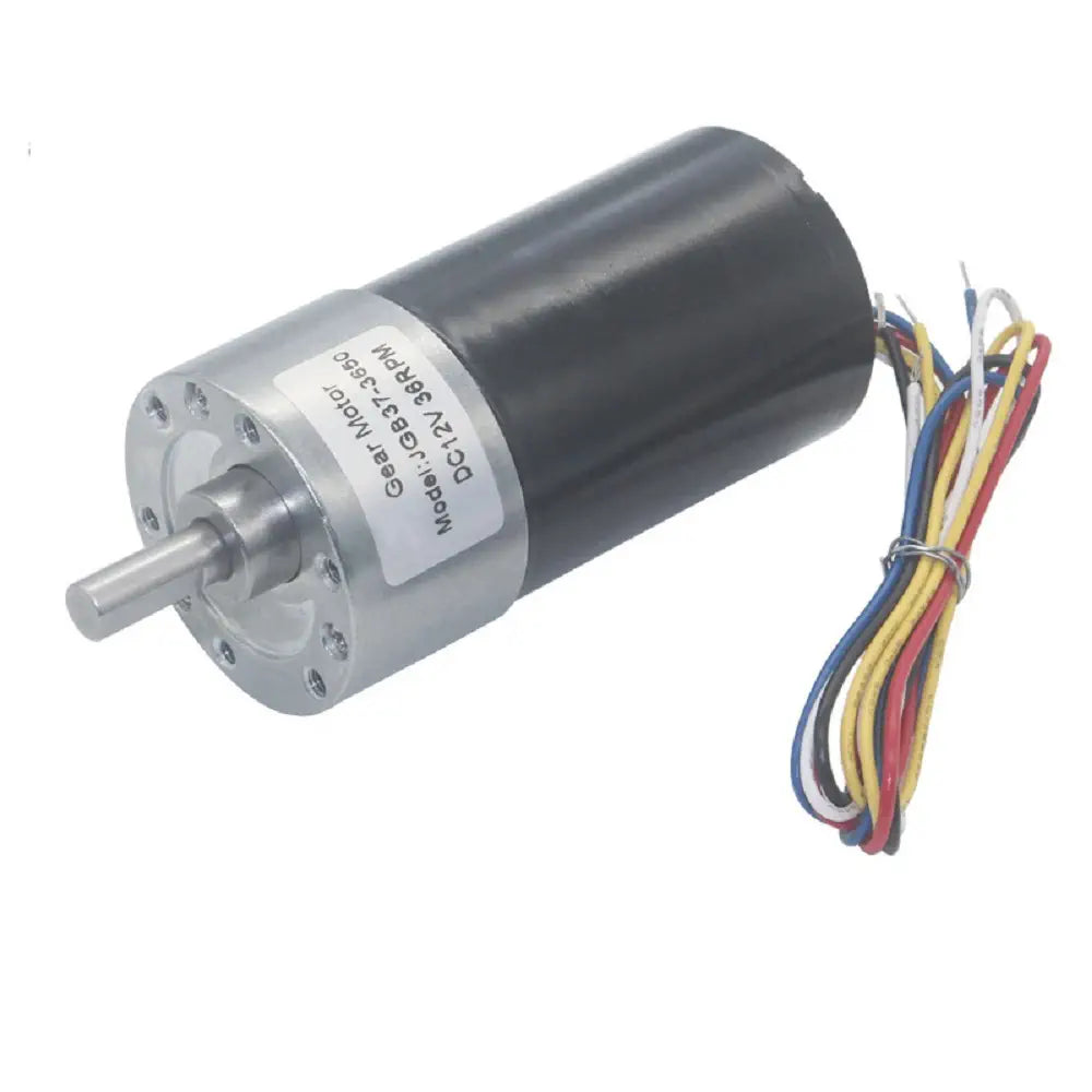 37D 24V 1270RPM 3650 Brushless DC Geared motor