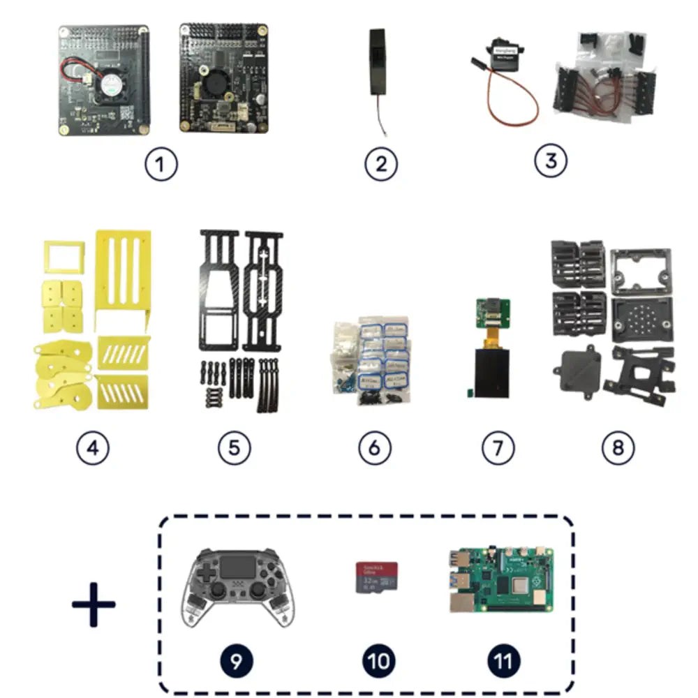 Mini Pupper Open Source ROS Robot Dog Kit (Complete Kit)