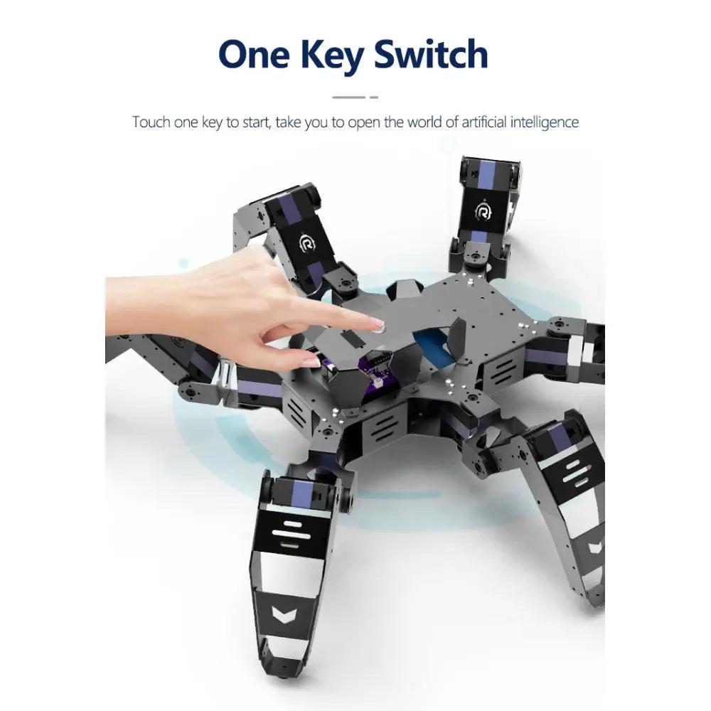 XiaoR GEEK ESP32 Bionic Hexapod Robot STEM educational science programmable AI smart robot development kits