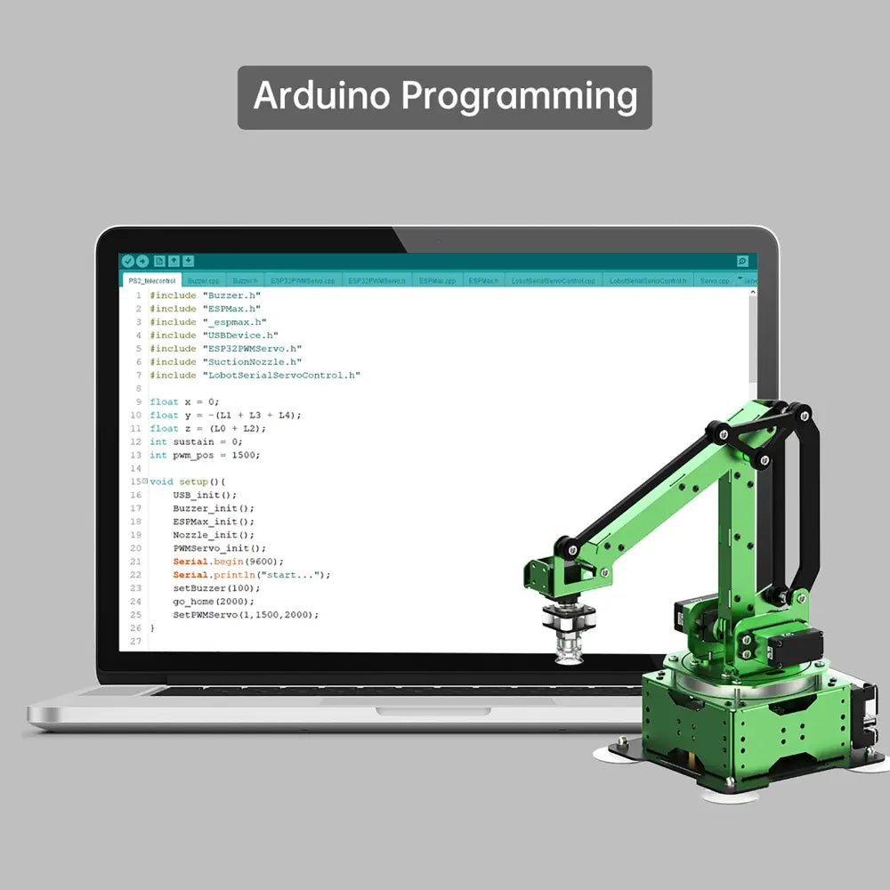 Hiwonder MaxArm Open Source Robot Arm Powered by ESP32 Support Python ...
