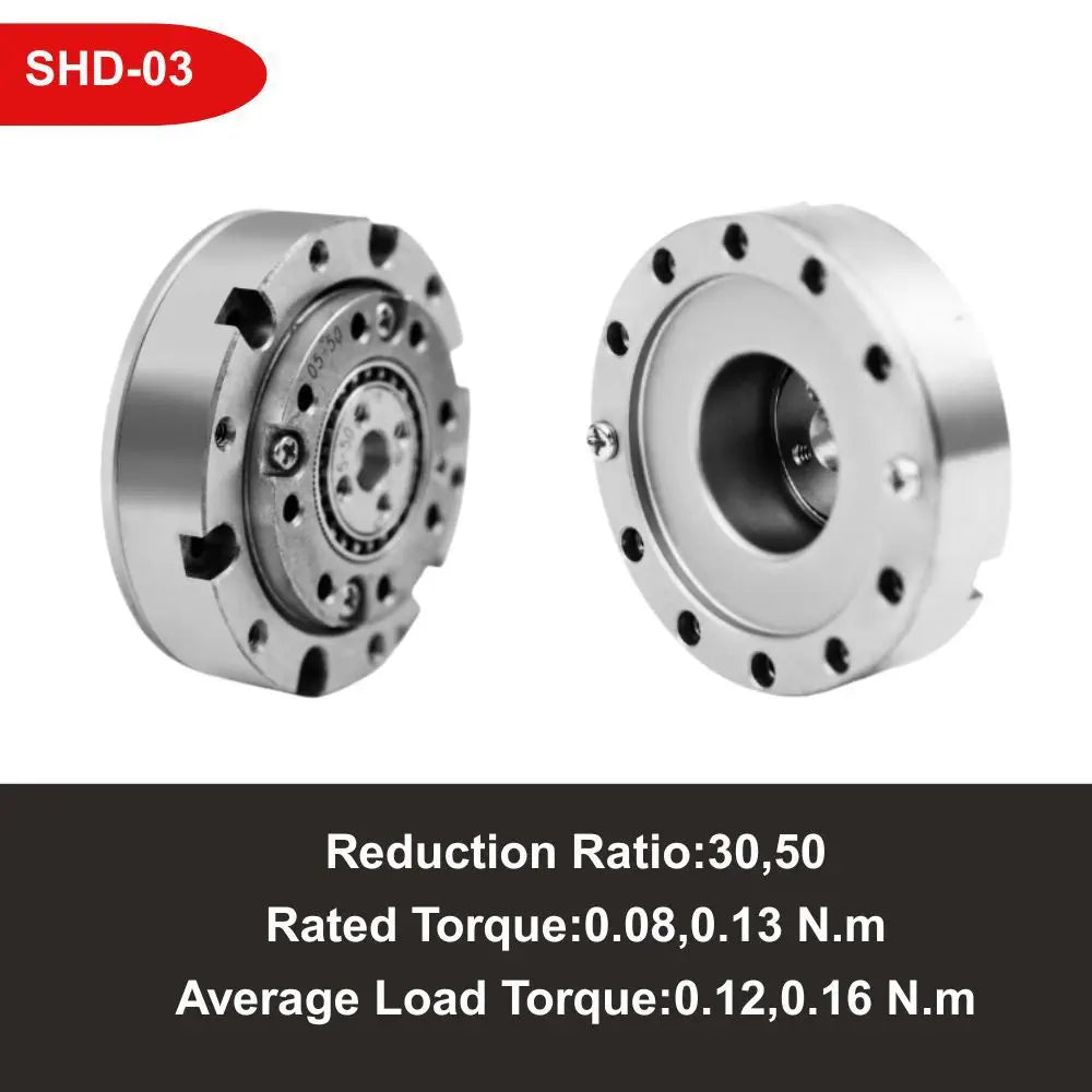 Hat Style Compact Design Mini Harmonic Drive Gear Reducer