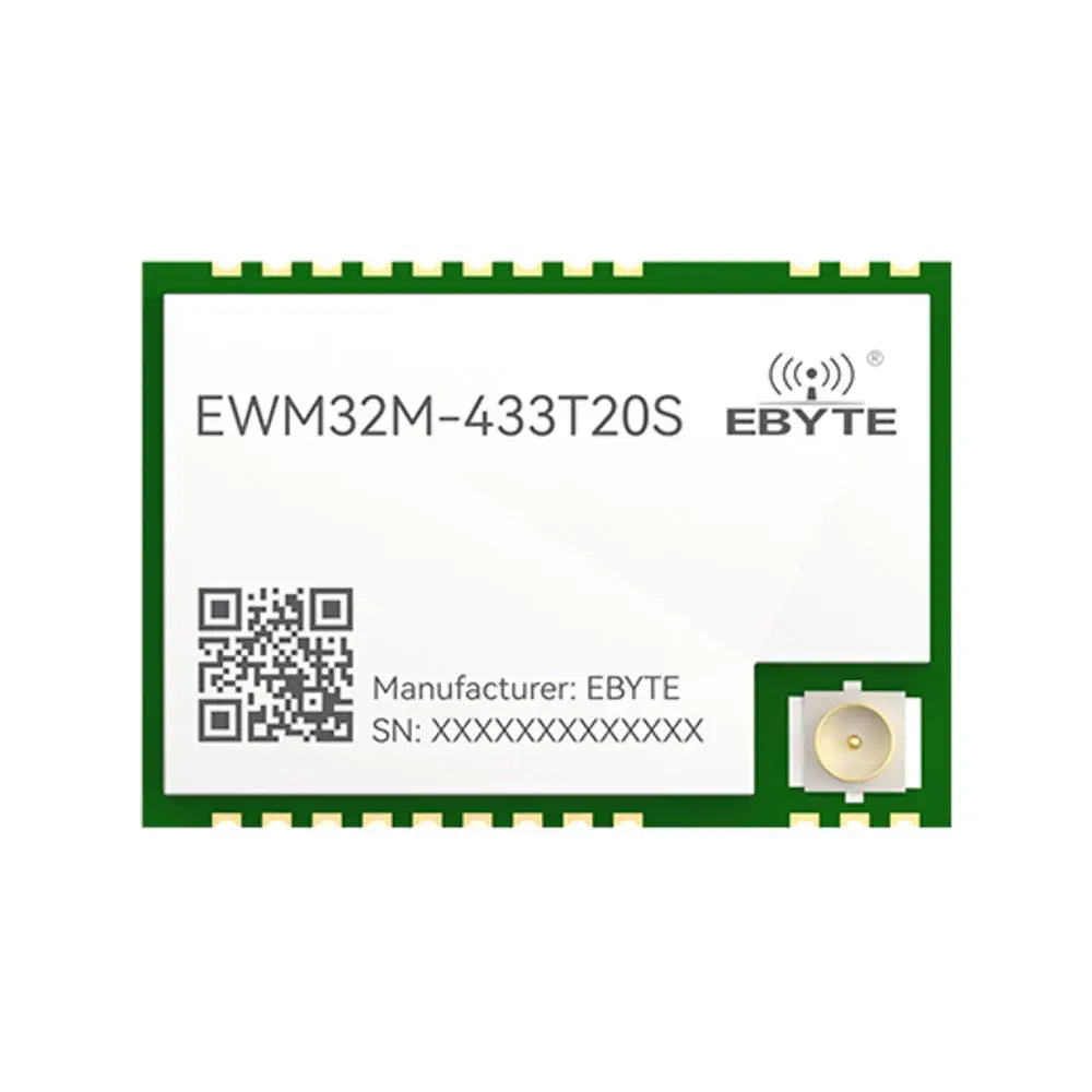 EWM32M-433T20S 433MHz LoRa Wireless Serial Port Module Support Multiple transmission modes compatible with E32 series Low power design Efficient watchdog