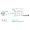 36mm High Torque 3625 Brushless Dc Planetary Gearbox Motor 24v 430RPM