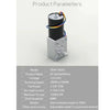 24V 16RPM DC Brushless Reduction Worm Gear Motor 5840-3650