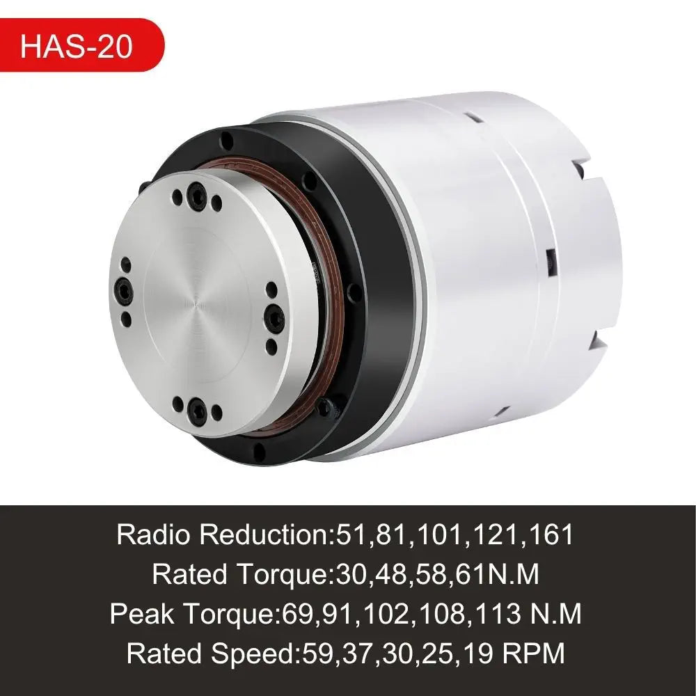High Rigidity Harmonic Drive Servo Actuators for Automation Technology