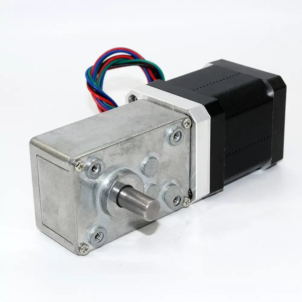 Worm Gear Nema 17 Stepper Motor Reducer 1.8deg 24V 31:1