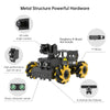 Hiwonder TurboPi Raspberry Pi Omnidirectional Mecanum Wheels Robot Car Kit with Camera Open Source Python for Beginners (Standard Kit without Raspberry Pi 4B)