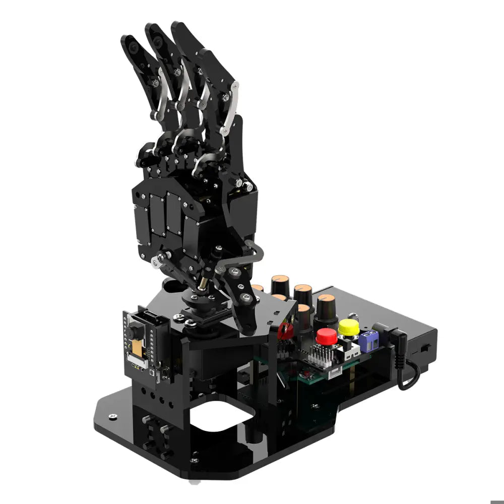 uHand UNO Open Source AI Bionic Robot Hand Support Somatosensory Control, Arduino Programming (Standard Kit - Left Hand)