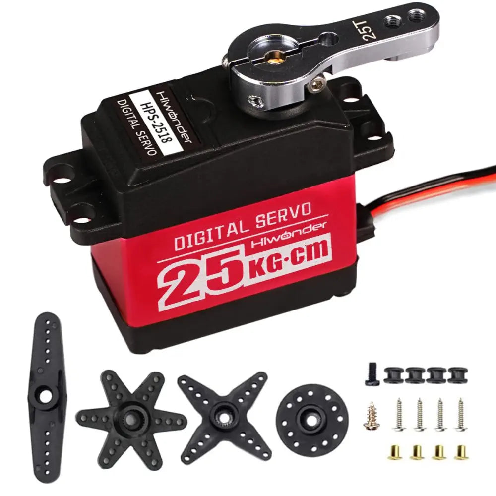 Hiwonder HPS-2518 25KG High Torque Digital Servo Full Metal Gear