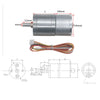 12V 100RPM 25D 2418 Brushless DC gear motor