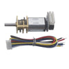 6V 5:1 Micro Metal Gearmotor w/ Encoder &amp; Cable, 3000rpm