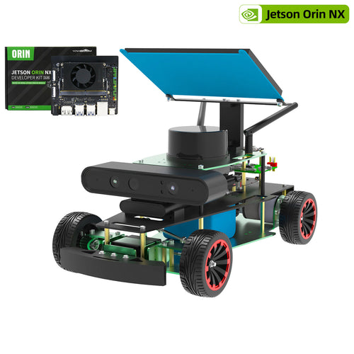 Yahboom Rosmaster R2 ROS2 Robot Ackermann Structure (Ultimate Version with Jetson Orin NX 8GB Board)