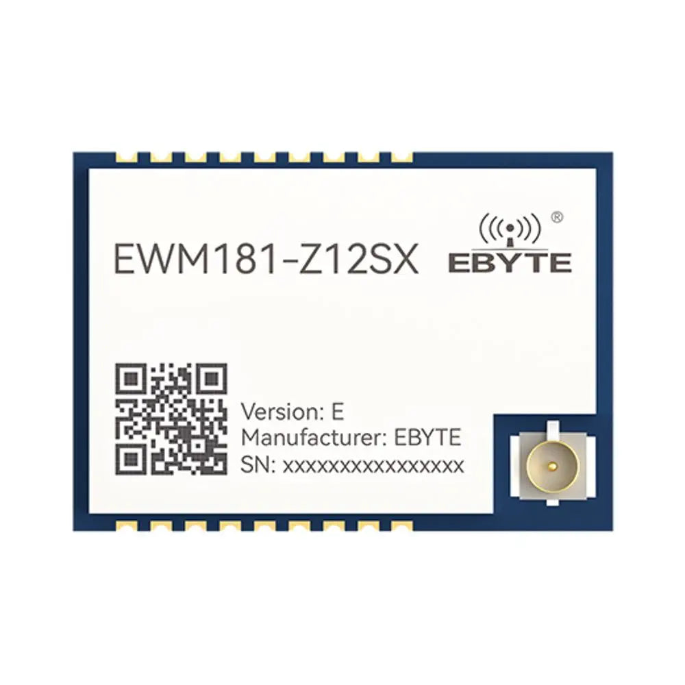 EWM181-Z12SX(E) End Device ZigBee 3.0 Wireless Module Network Self-healing Equipped with onboard PCB antenna Simple and easy to develop
