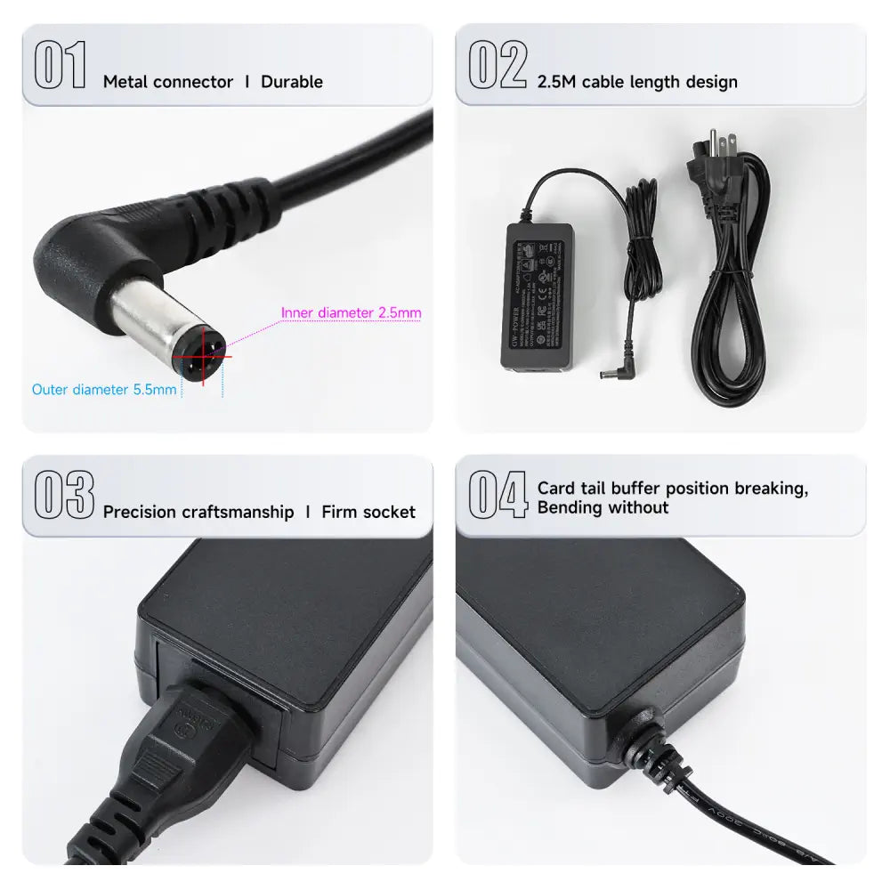 19V/2.37A DC power supply for Jetson Orin NX SUPER/Orin NANO SUPER