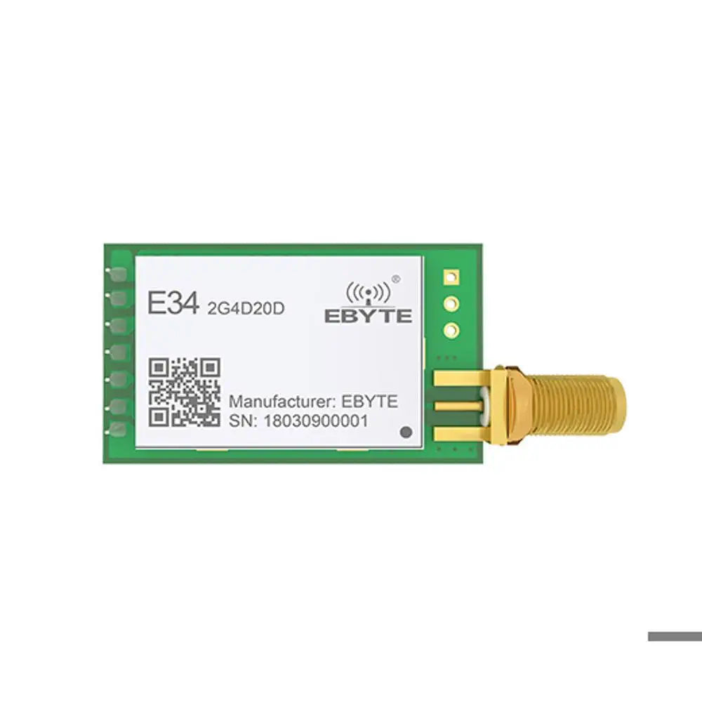 E34-2G4D20D Full duplex 2km long distance 2.4GHz wireless data transmitter and receiver module rf transceiver nRF24L01+ module